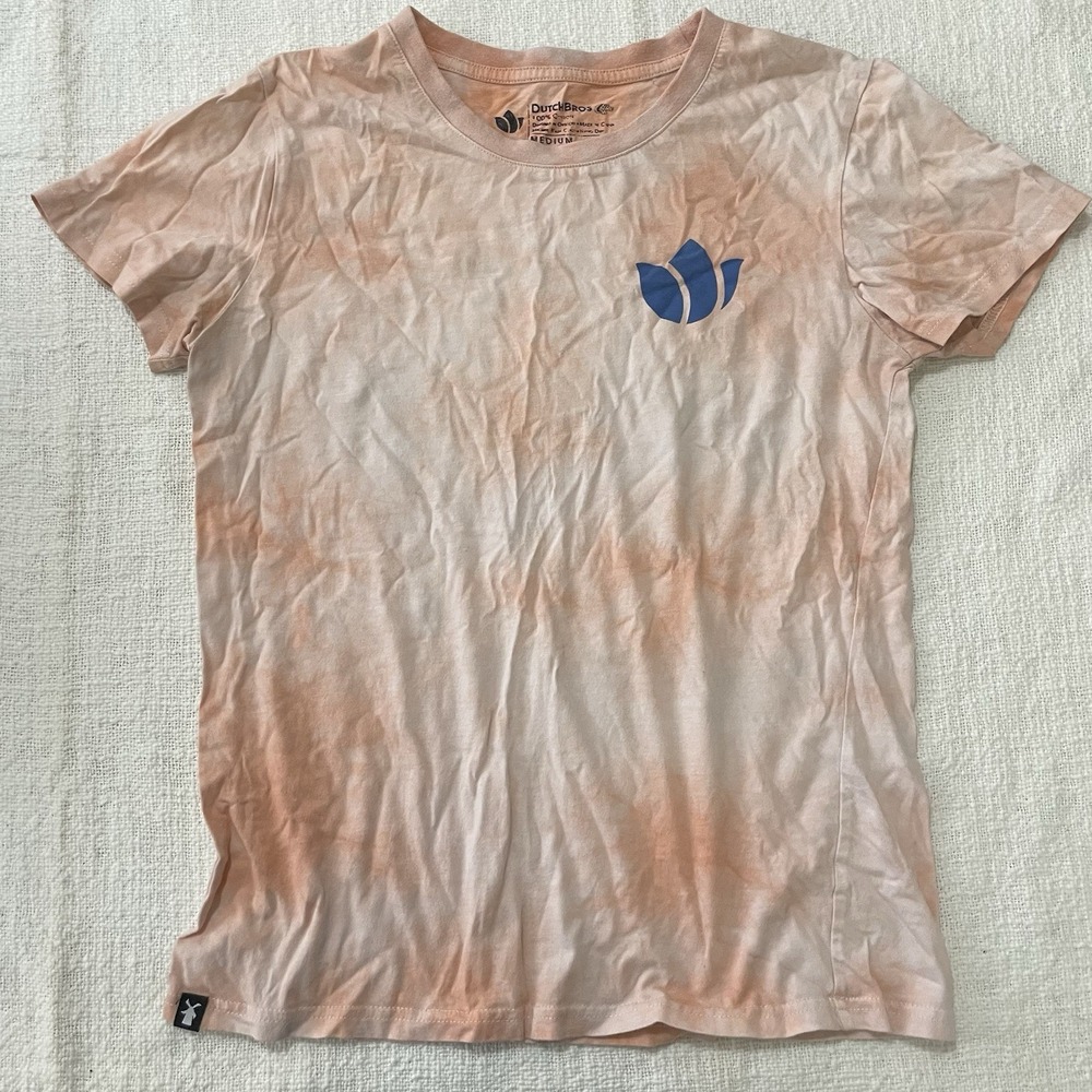 Dutch‎ Bros Coffee Get up early Change the World Stay up Late Medium Shirt